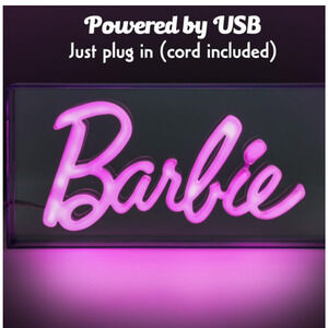 Barbie LED Neon Light - Aesthetic Home Bedroom Wall Decor NWT